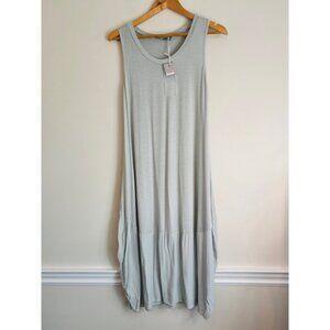 Pistache Made In Italy Lagenlook Midi Dress Size Small